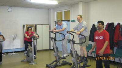 Sport Relief sponsor the Cardiac Club